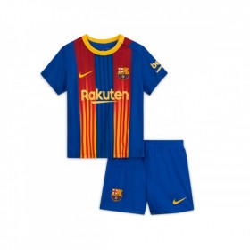 Jalkapallo Pelipaidat FC Barcelona Lasten El Clasico Paita 2021 Lyhythihainen